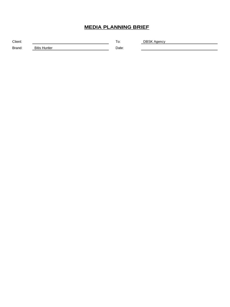 Ideal Brief Example | PDF | Vietnam