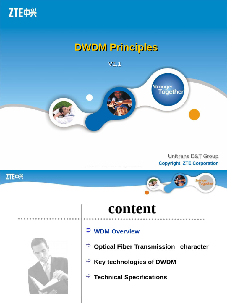 1 DWDM Training Document | PDF