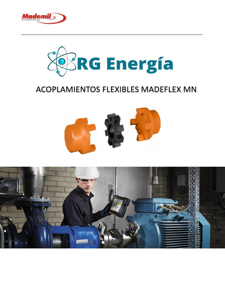 Acoplamientos MADEFLEX MN RG ENERGIA SPA | PDF