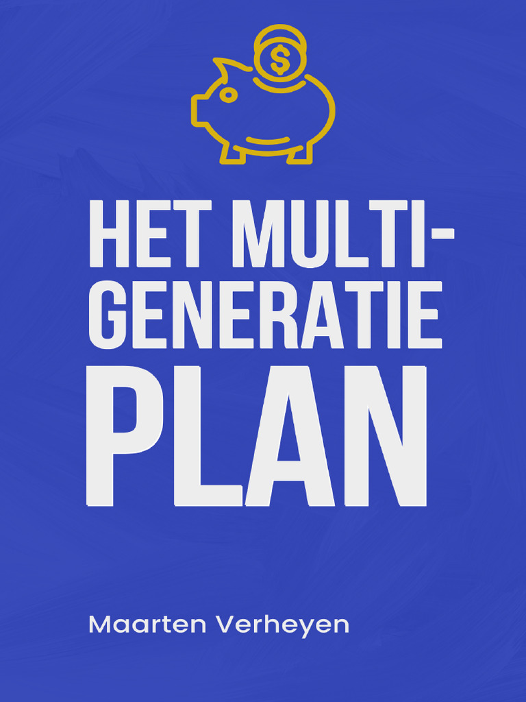 Multi Generatie Plan | PDF