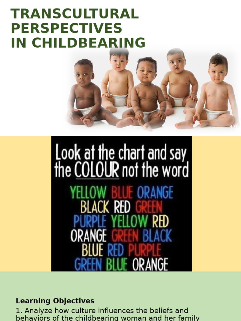 Culture and Pregnancy | PDF