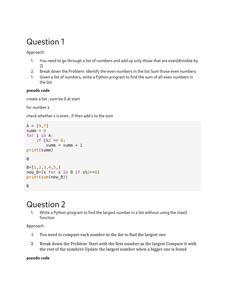 Copy of Python - Practice - Session - 1 | PDF