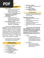 1st Year Rad Tech Study Notes | PDF | Human Body | Radiology
