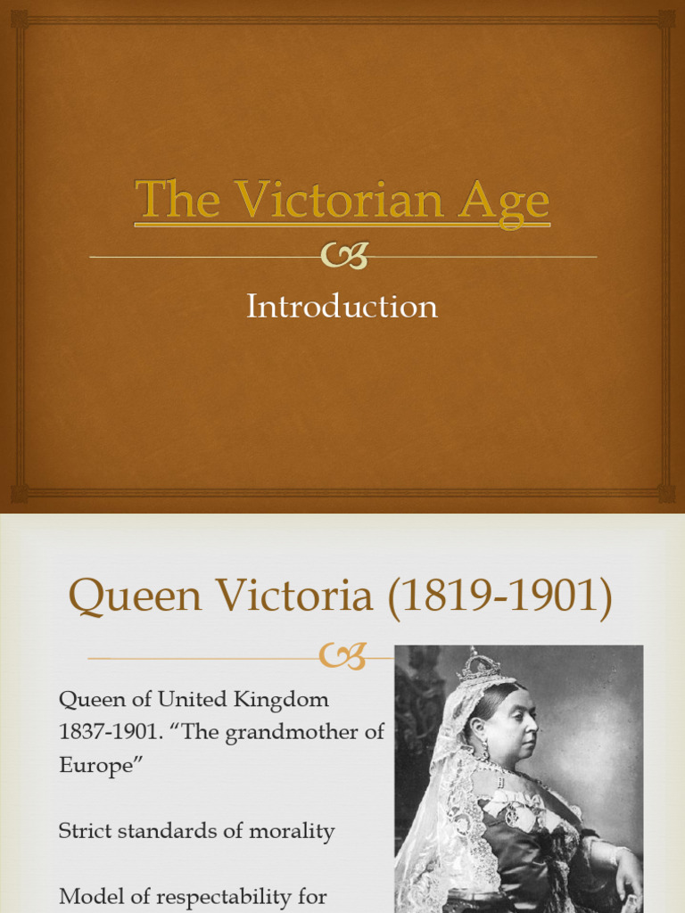 2.1 Victorian Age. Introduction | PDF