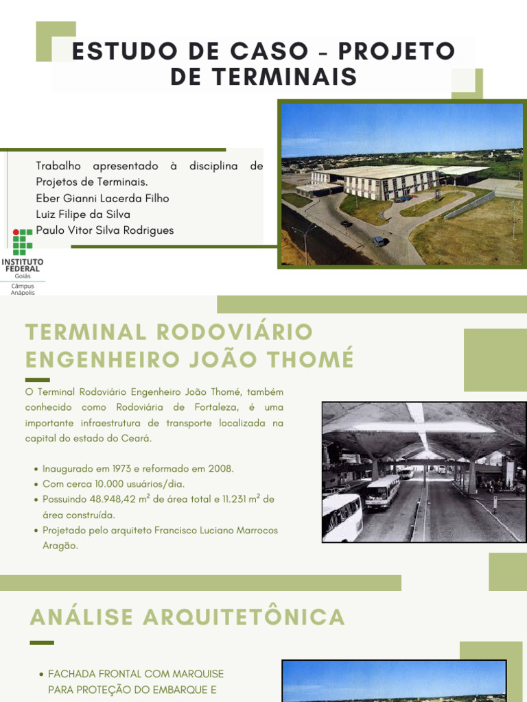 Estudo de Caso - Projeto de Terminais - 20240708 - 232905 - 0000 | PDF