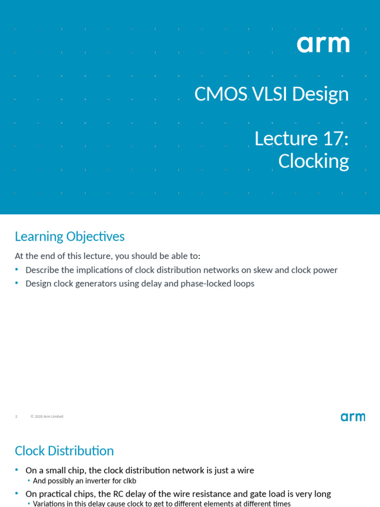 Lecture17 Clocking | PDF | Electrical Engineering | Computers