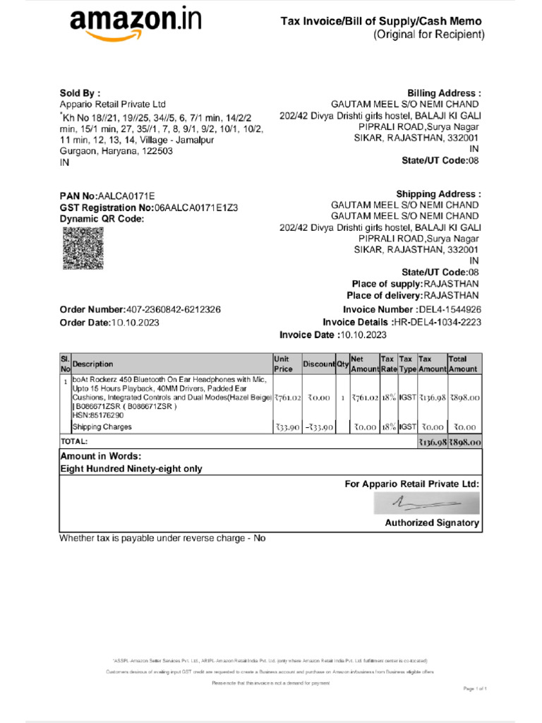 Invoice 2 | PDF