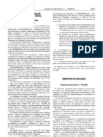 Despacho Normativo nº 50 - 2005 Tutorias