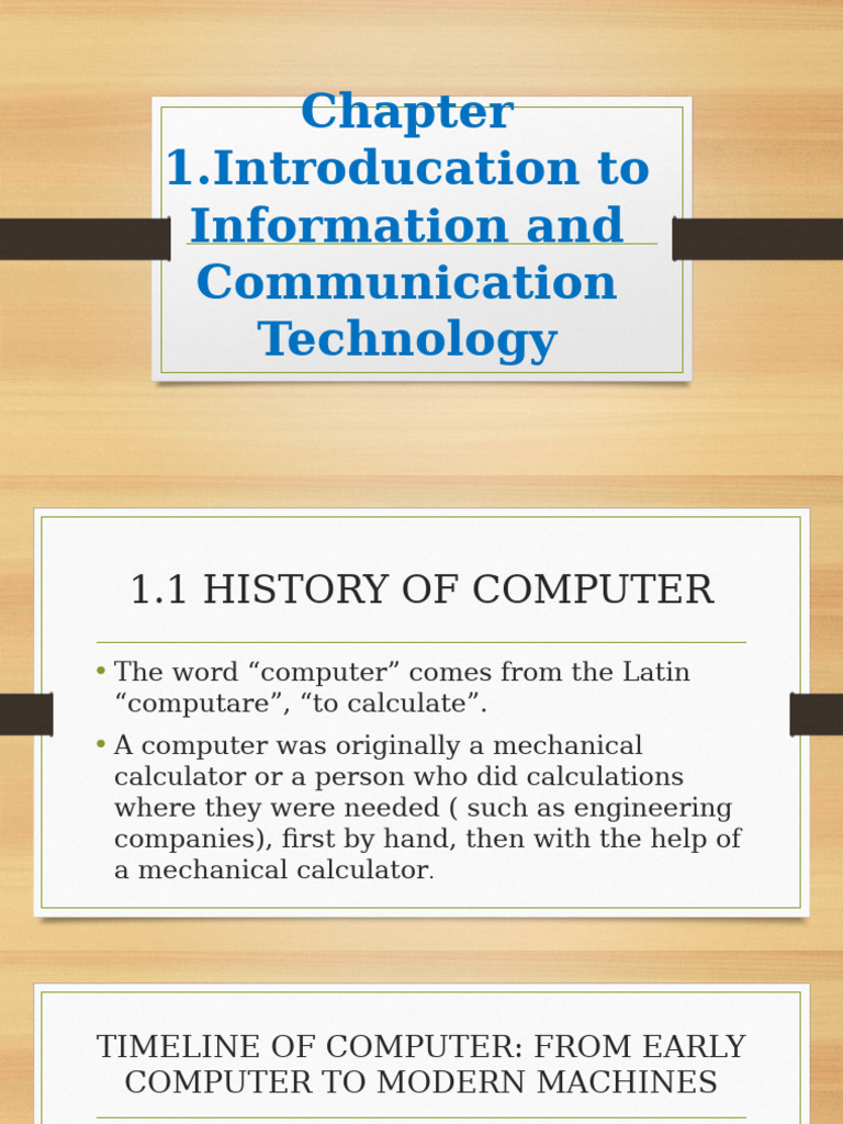 Introduction To Information Technology 101 | PDF