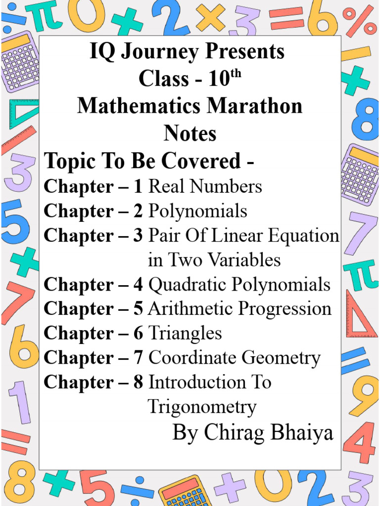 Mathematics Pdf