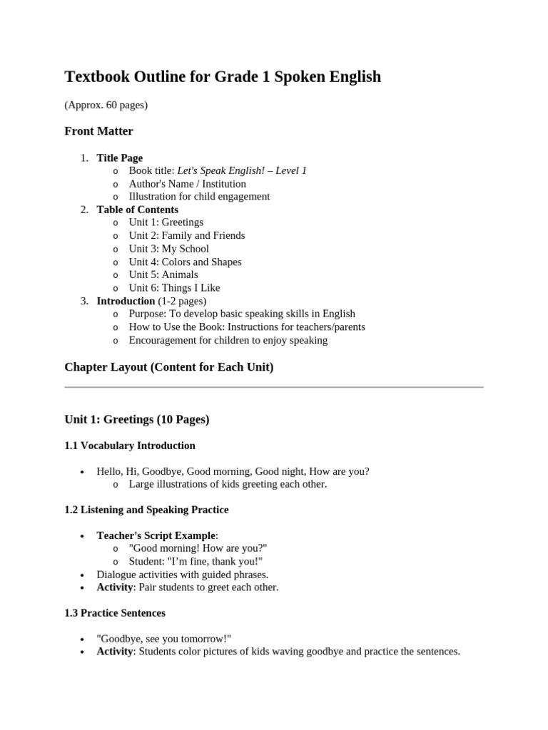 Spoken Text Book | PDF