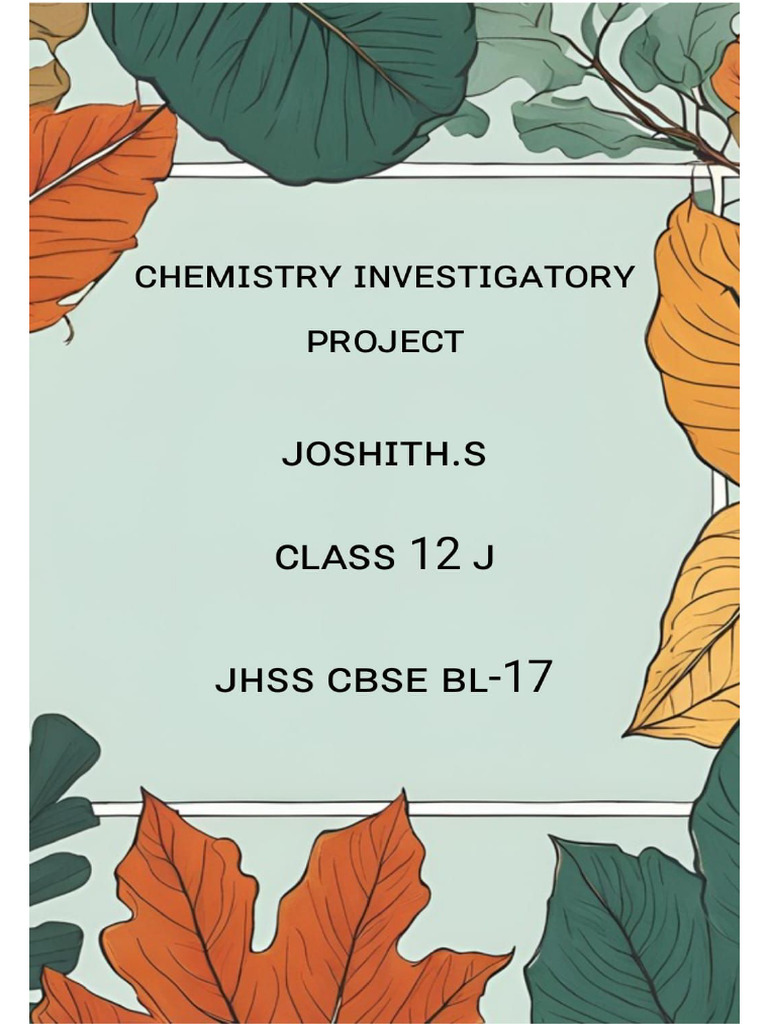 Chem 2025 | PDF
