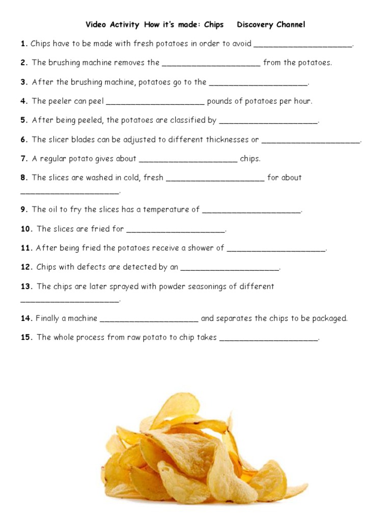 Video Activity Chips | PDF