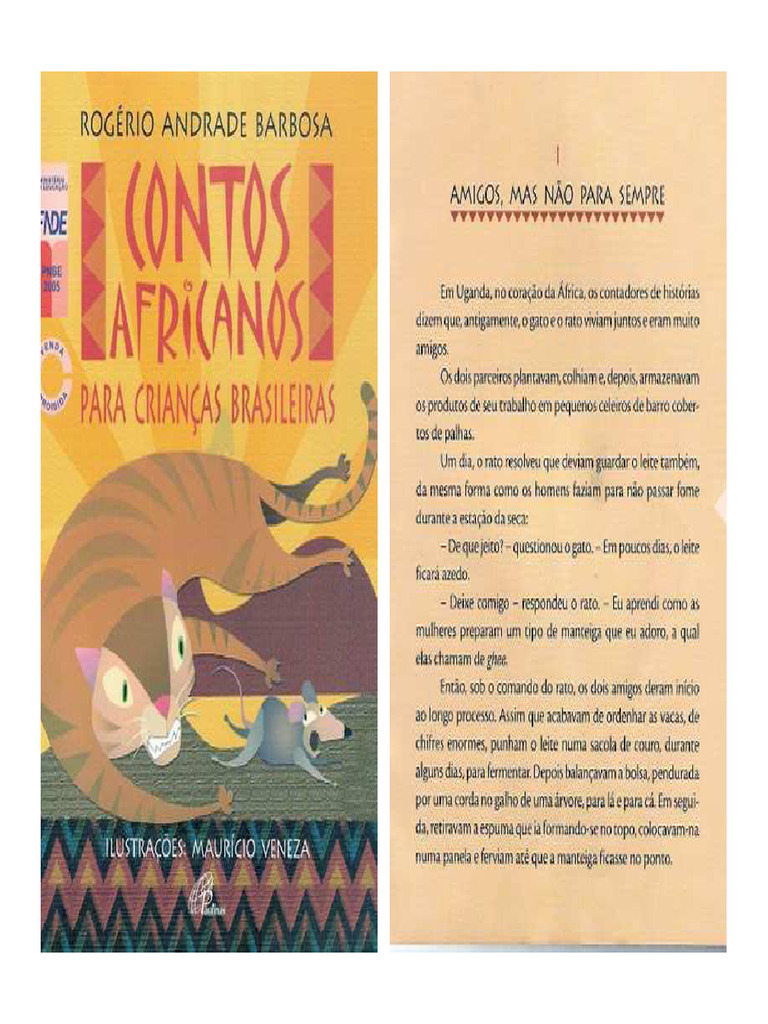 Contos Africanos para Crianc3a7as Brasileiras | PDF