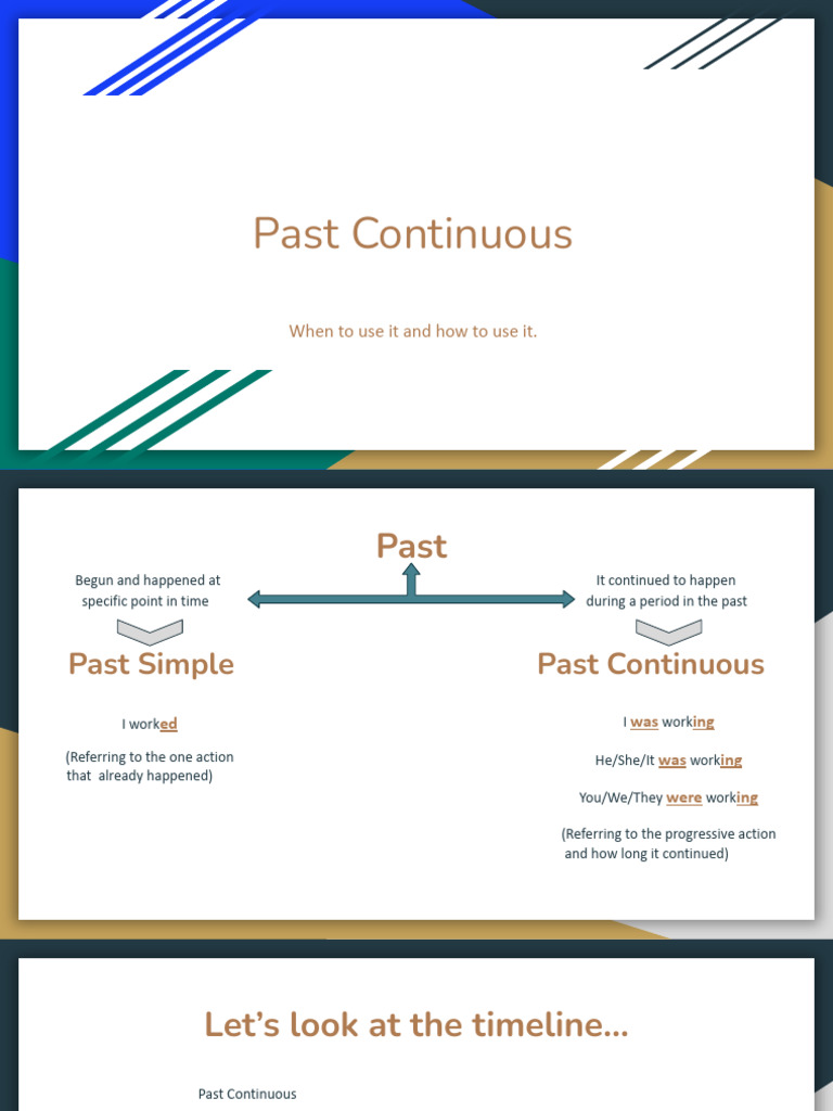 4 Past Continuous | PDF