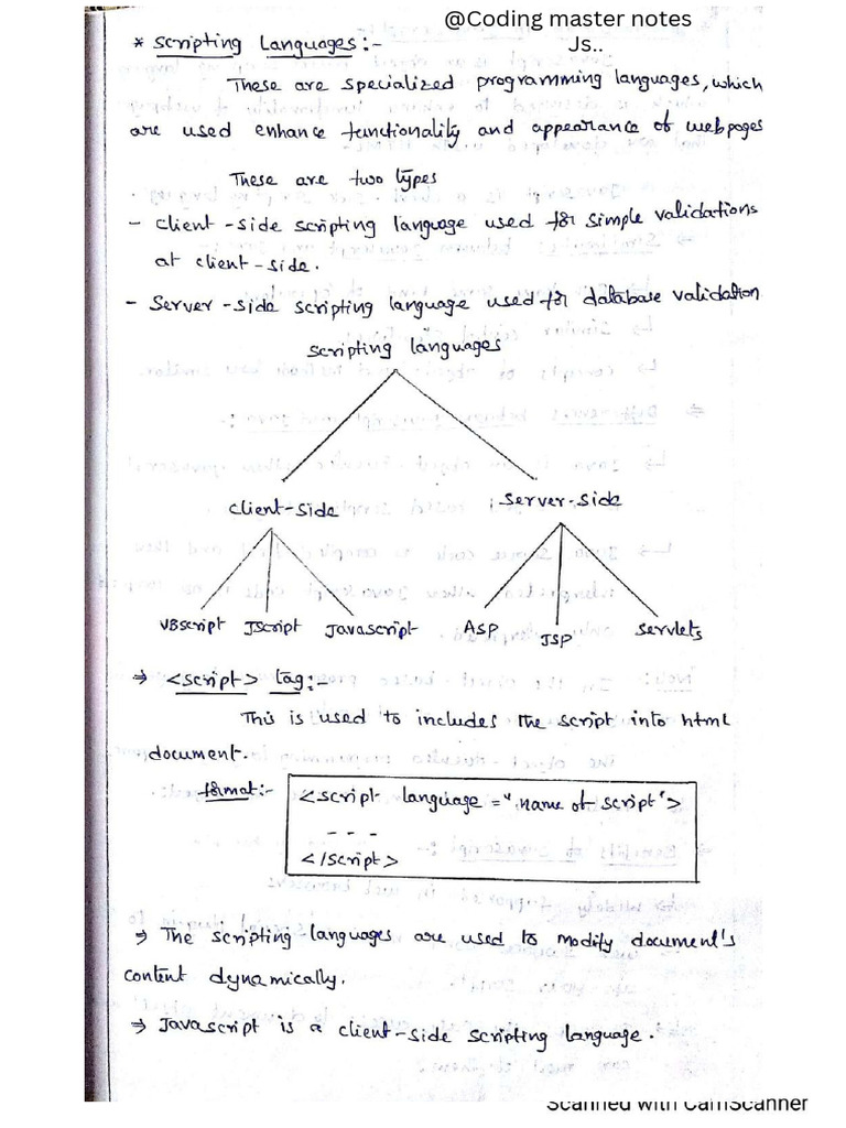 Javascript Handwritten Notes .PDF - 20240907 - 154531 - 0000 | PDF