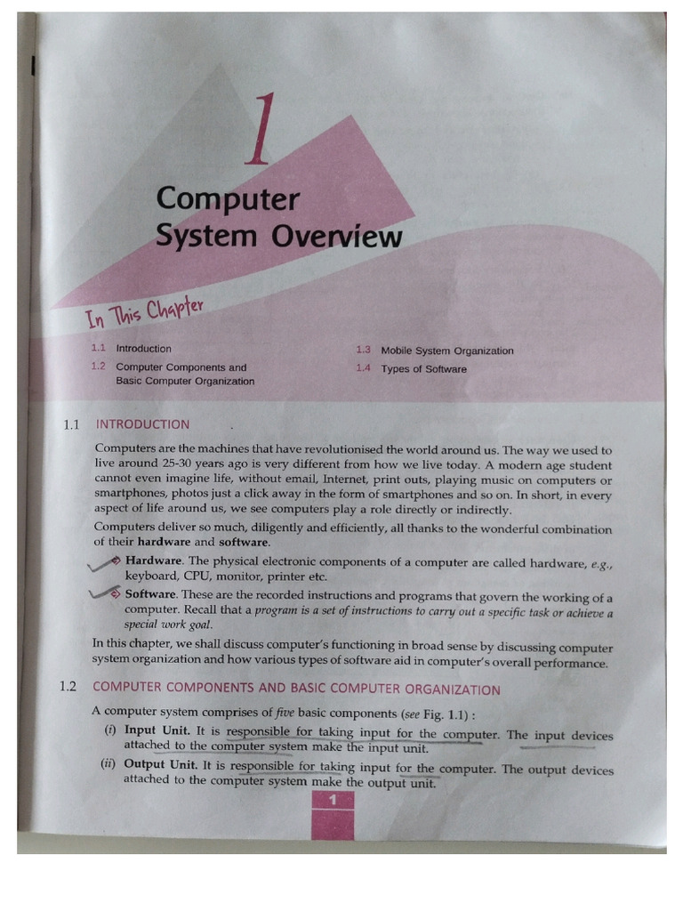 1 Computer System Overview | PDF