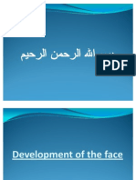 Development of The Face, Palate, Tongue