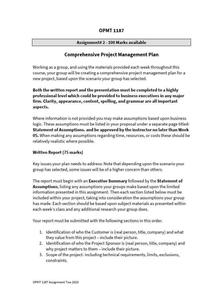 1187 Assignment 02 2024 | PDF