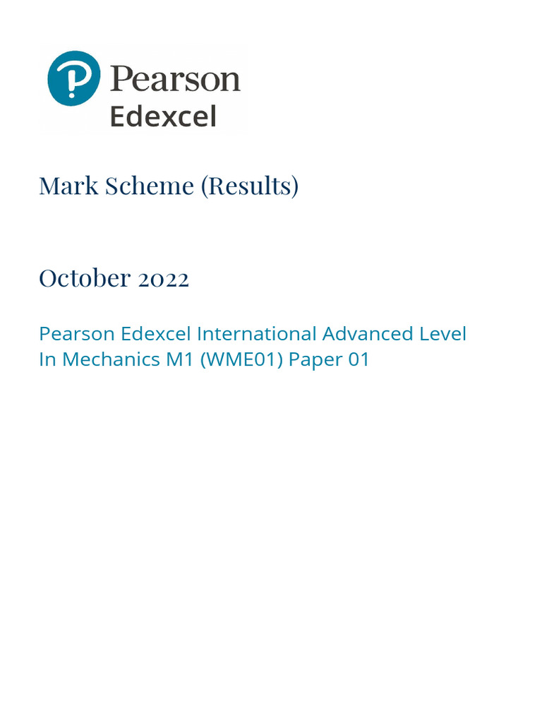 Oct 2022 m1 ms pdf momentum mathematics