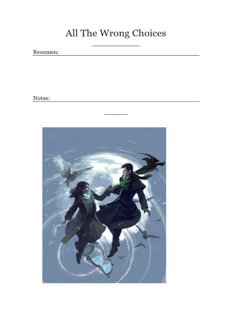 All The Wrong Choices | PDF