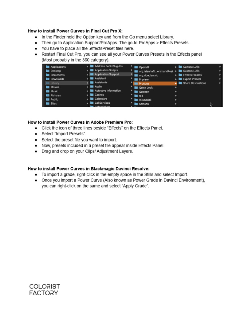 How To Install Power Curves | PDF