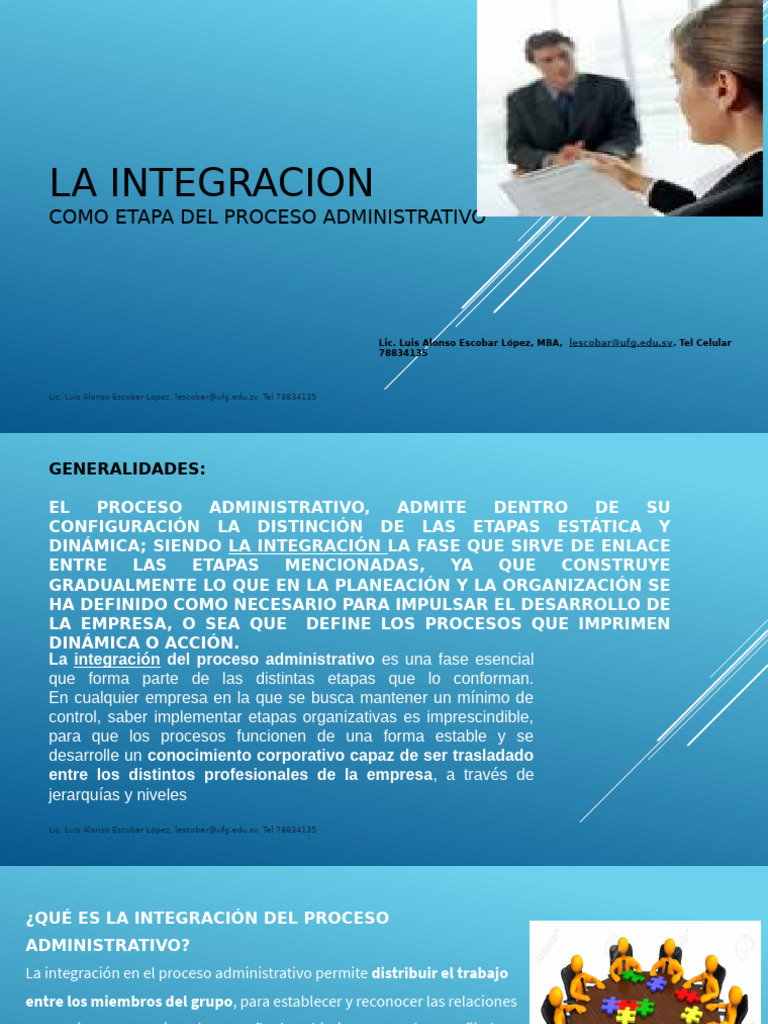 Etapa de Integración | PDF