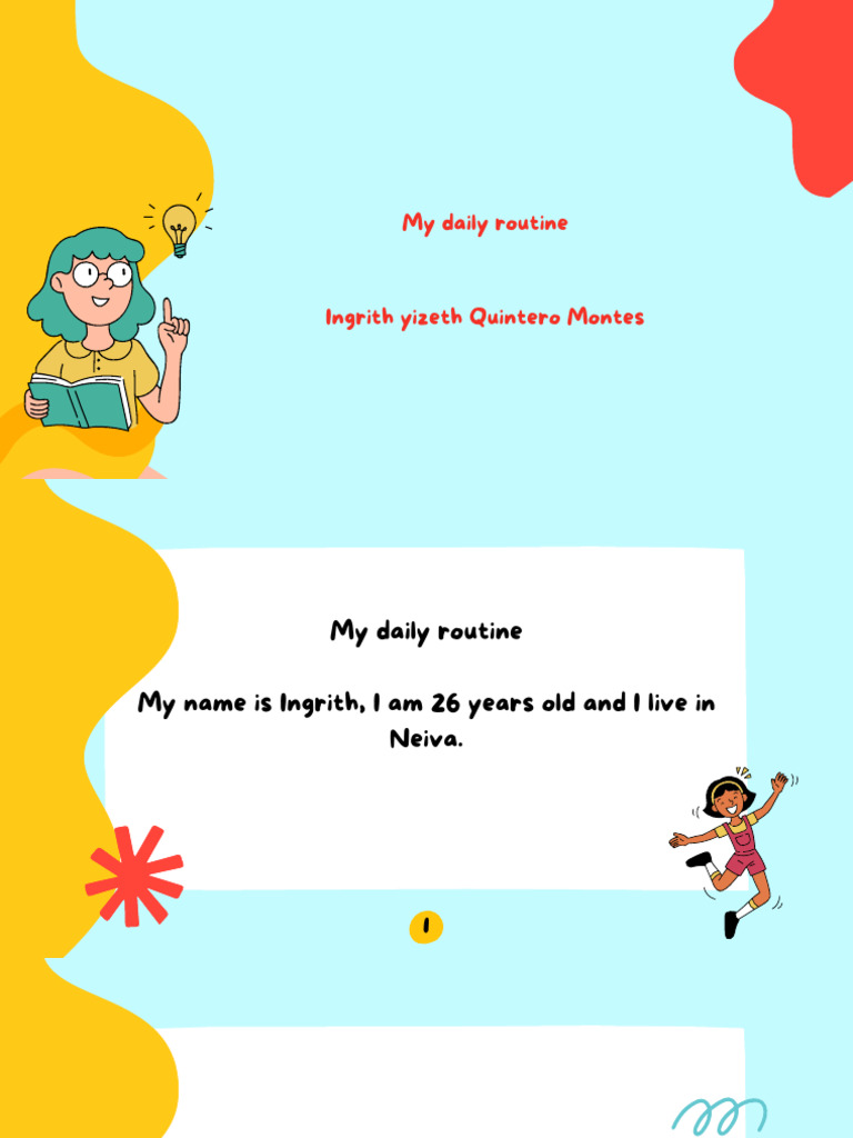 My Daily Routine | PDF