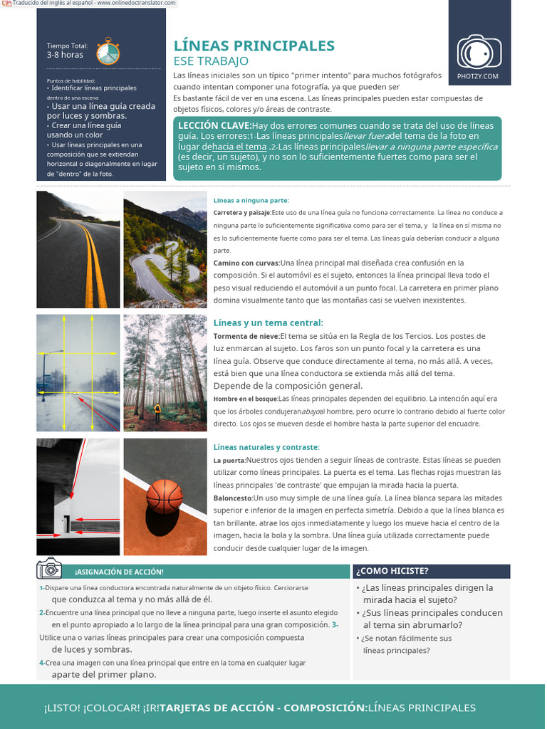 Action+Cards+ (Composition+Set) en Es | PDF