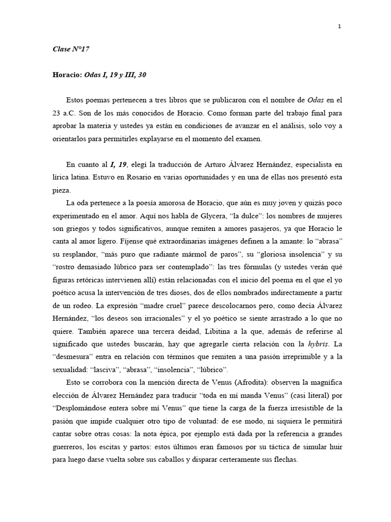 Análisis de Odas de Horacio y Eneida de Virgilio | PDF | Eneas | Ilíada