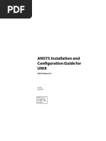 Ansys 8.1 Installation Guide