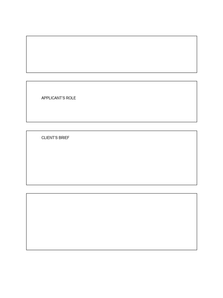 Template For Case Studies | PDF