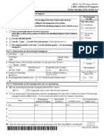 Sample Form I-864, Affidavit of Support