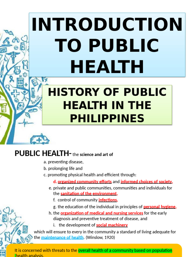 Week+1 Introduction+to+Public+Health | PDF