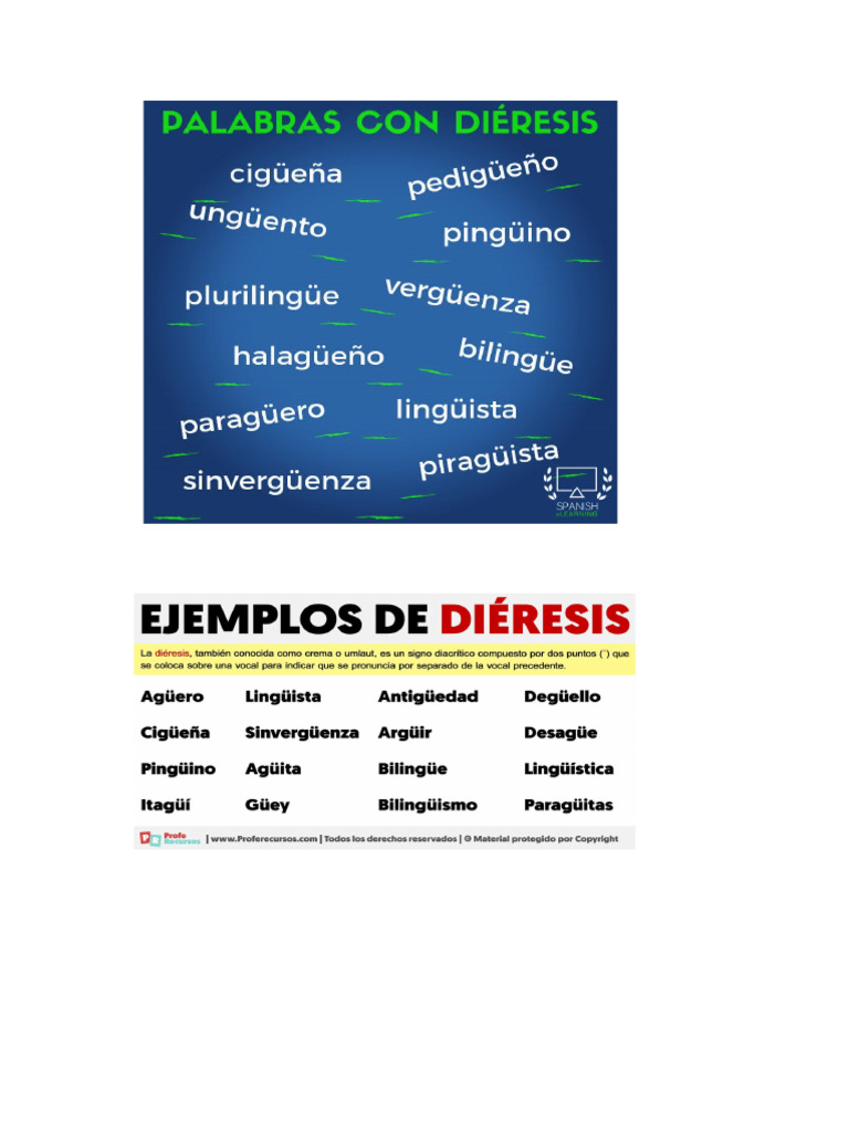Diaresis | PDF
