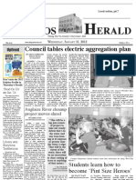 Council Tables Electric Aggregation Plan: Elphos Erald