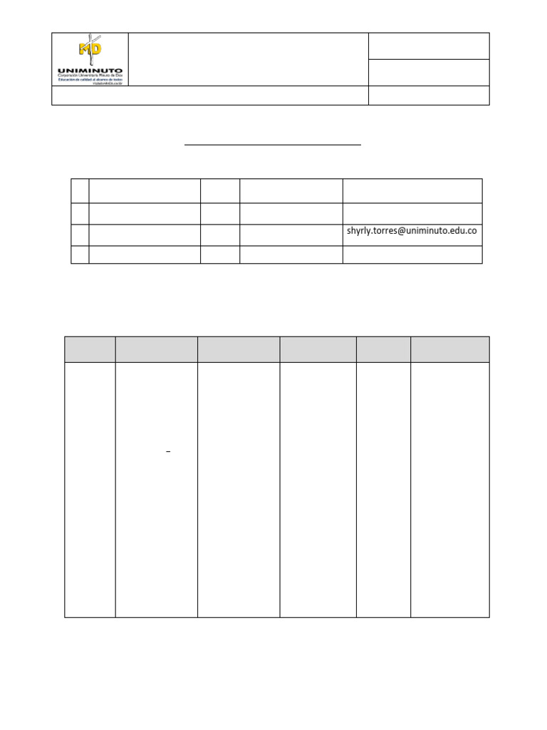 Informe Estudiantes Gimnasio de Letras y Palabras | PDF