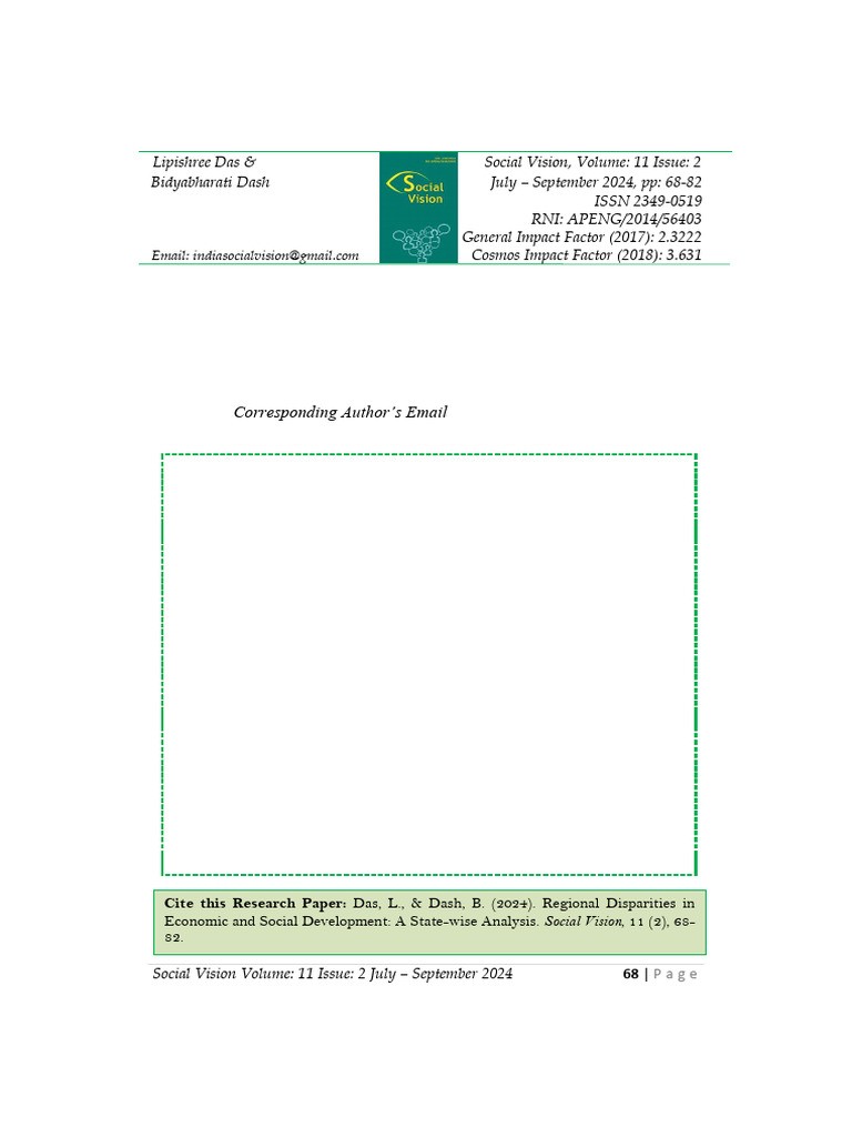 Regional Disparities in India's Development | PDF | Human Development ...
