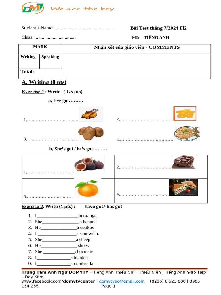 Test FI2 - Final | PDF