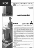 Prova a Analista Judiciario Tjrj