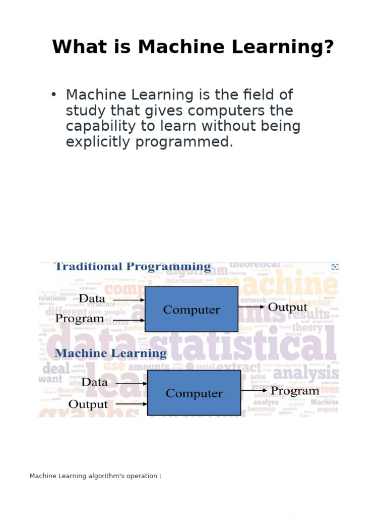 What Is Machine Learning | PDF