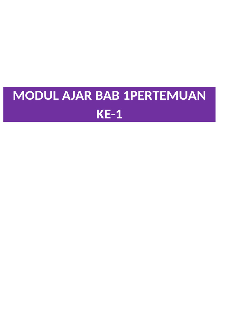 BAB 1 - Pekan Ke-1 MATEMATIKA 3 | PDF