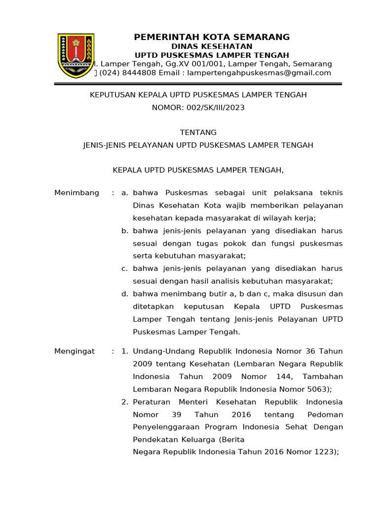 1 1 1 2 2 7 1 1 sk jenis jenis pelayanan pdf