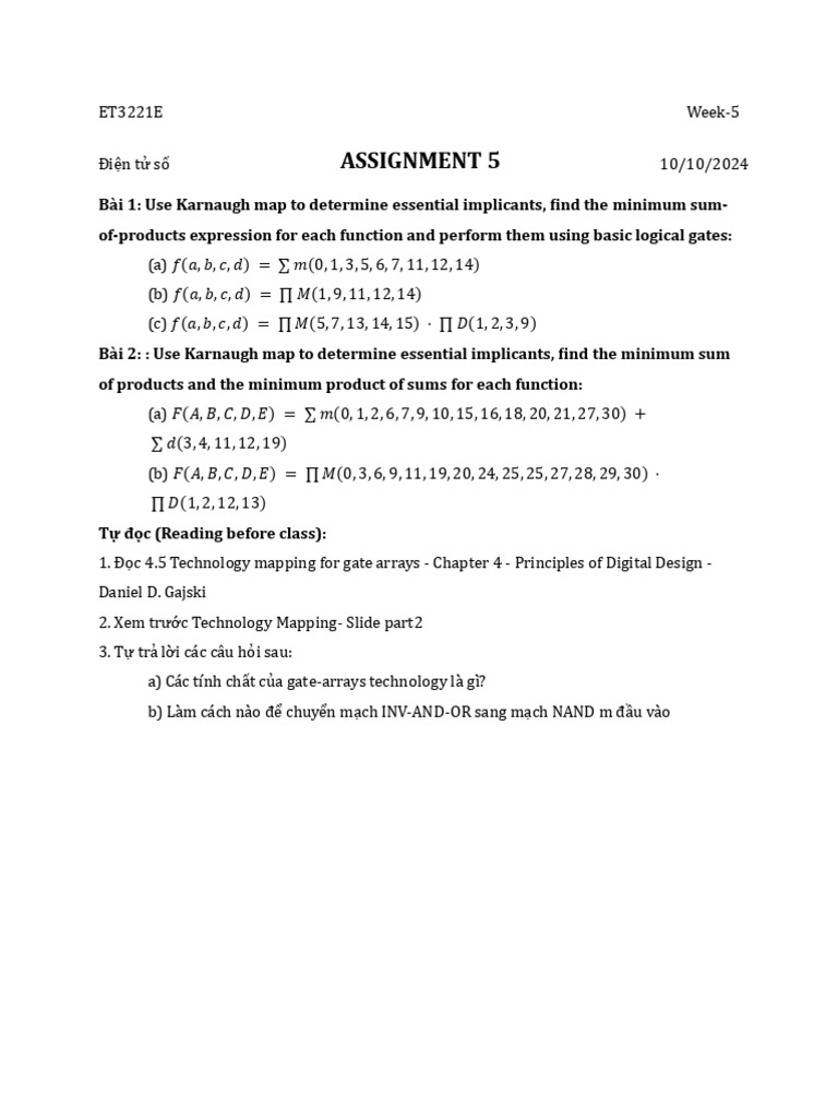 Assignment 5 | PDF