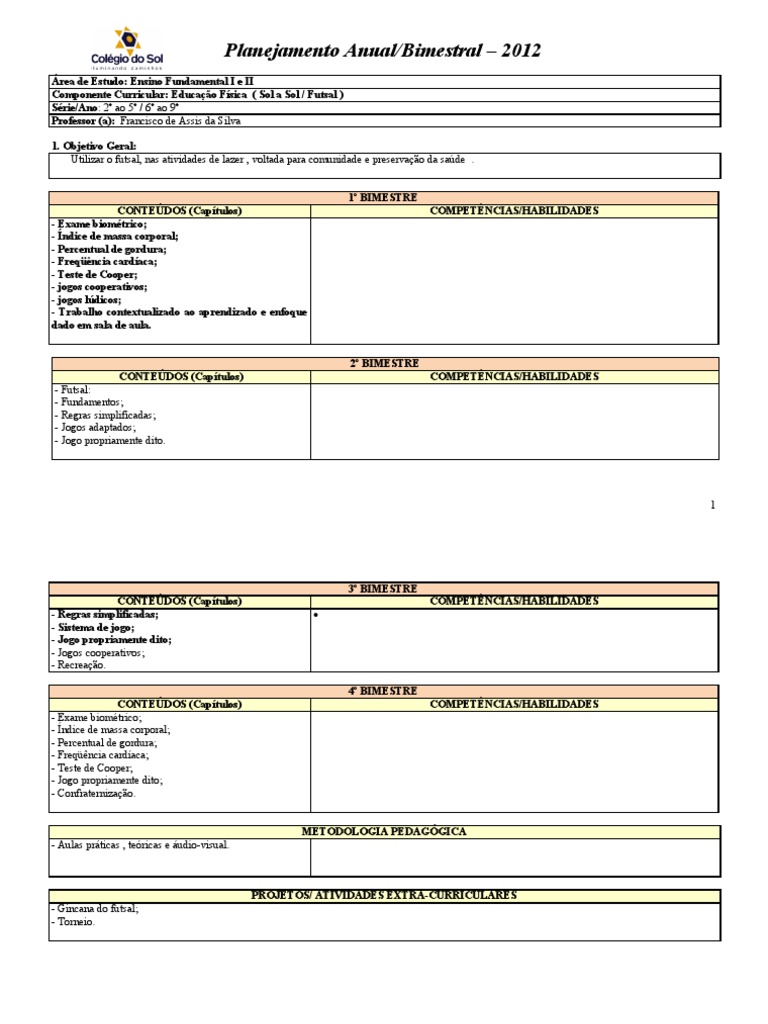 Cad Ensino Medio Educacao Fisica, PDF, Voleibol