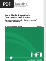 Banchar Arnonkijpanich, Barbara Hammer and Alexander Hasenfuss- Local Matrix Adaptation in Topographic Neural Maps