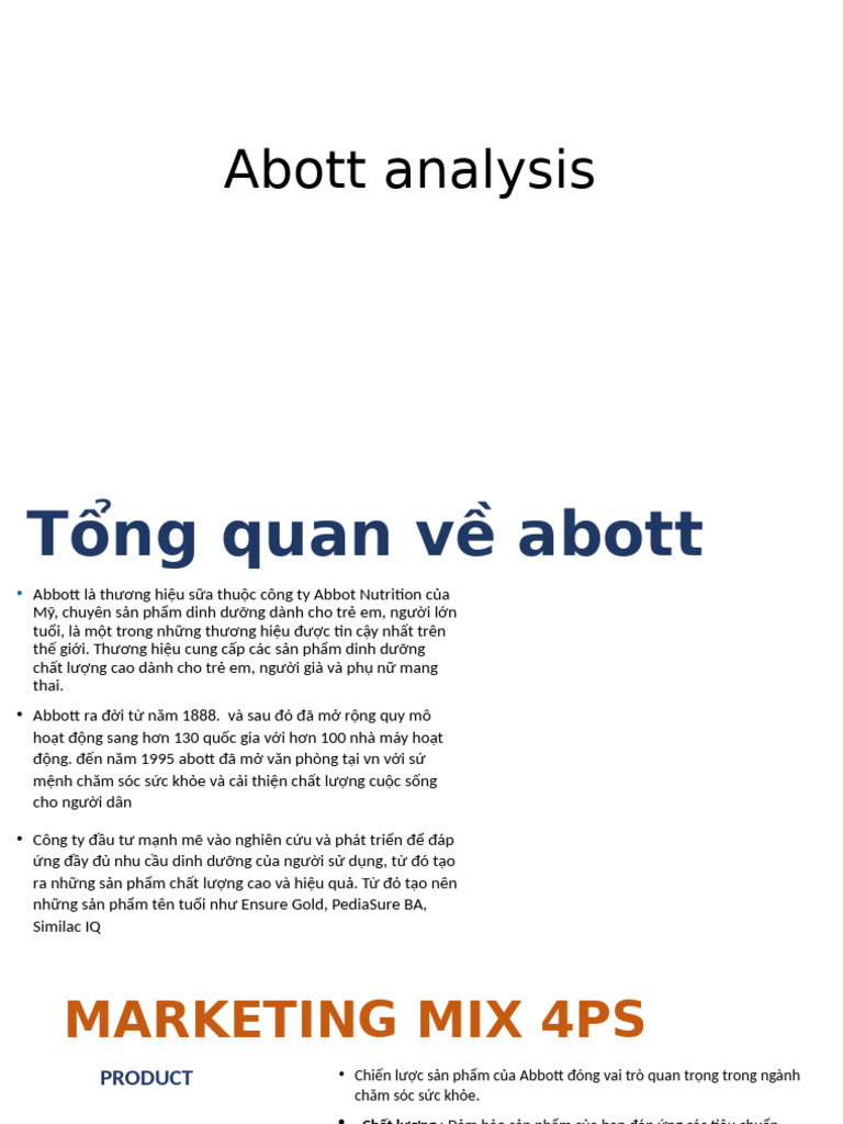Abott Analysis | PDF