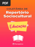 Coletânea de Repertório Sociocultural - Meio Ambiente | PDF