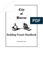 City of Boerne Building Requirements