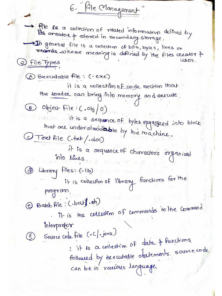 Osy Chapter 6 Notes | PDF